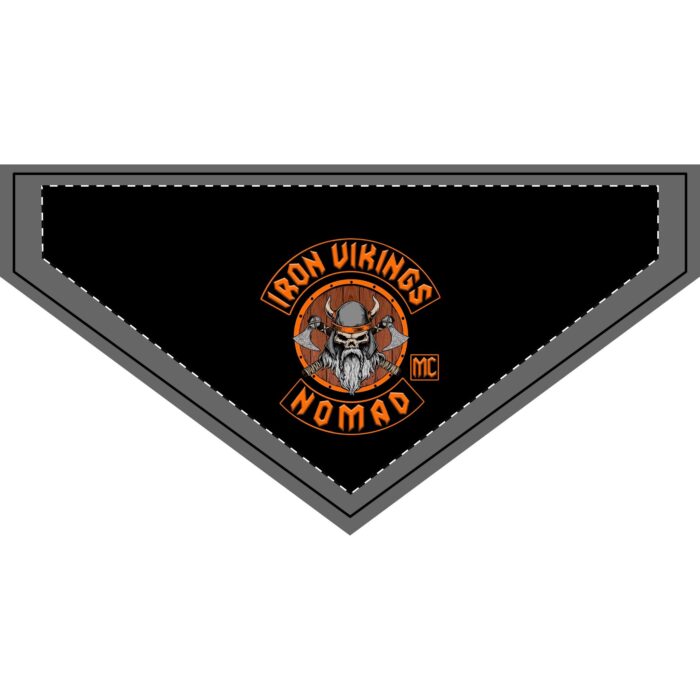 Iron Vikings Nomad Clip-on Pet Bandana - Image 3
