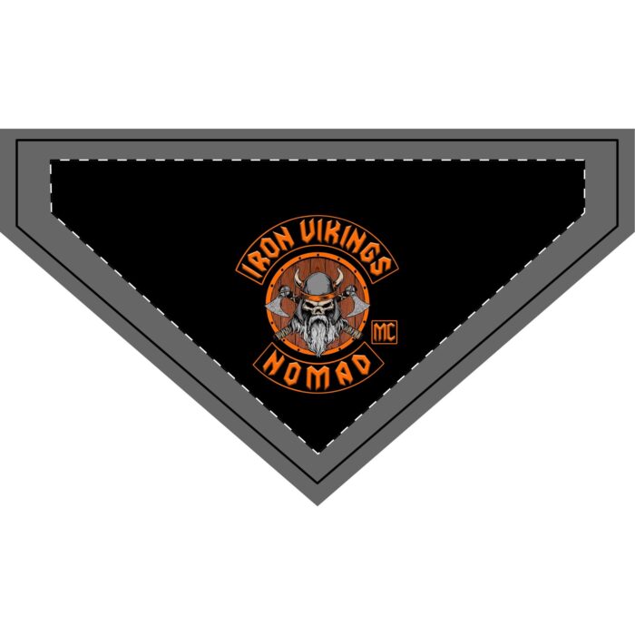 Iron Vikings Nomad Clip-on Pet Bandana - Image 2