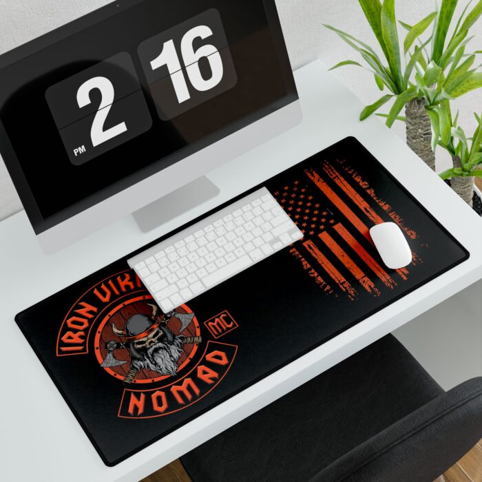 Custom Graphic Desk Mats - IVMC Full Patch - Image 3
