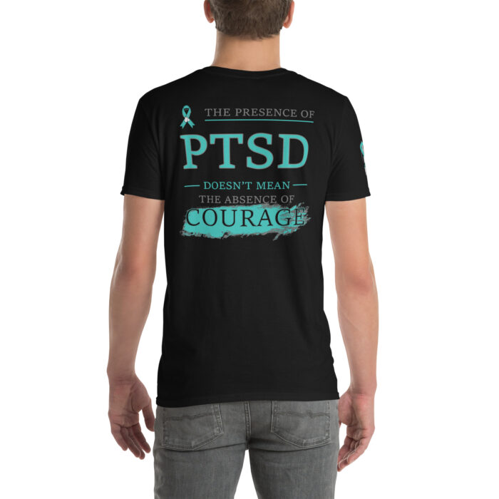 22 a Day PTSD Courage Tee - Image 5