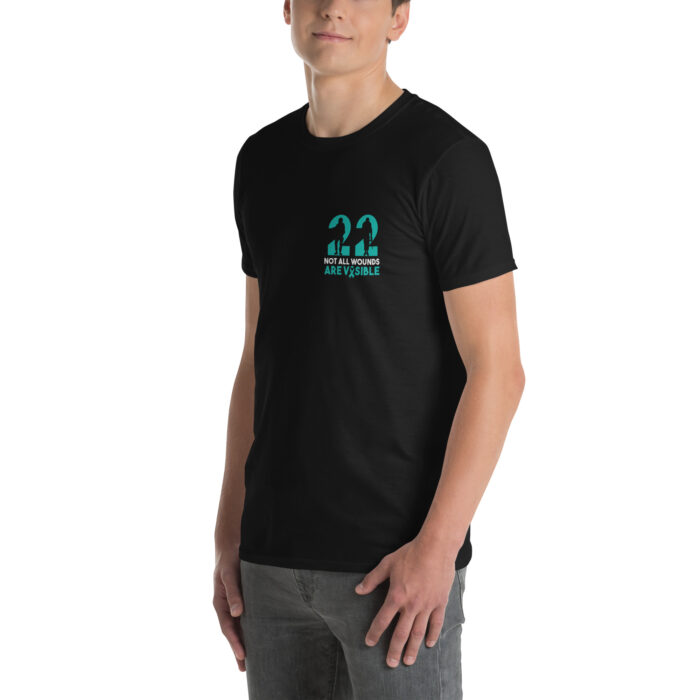 22 a Day PTSD Courage Tee - Image 3