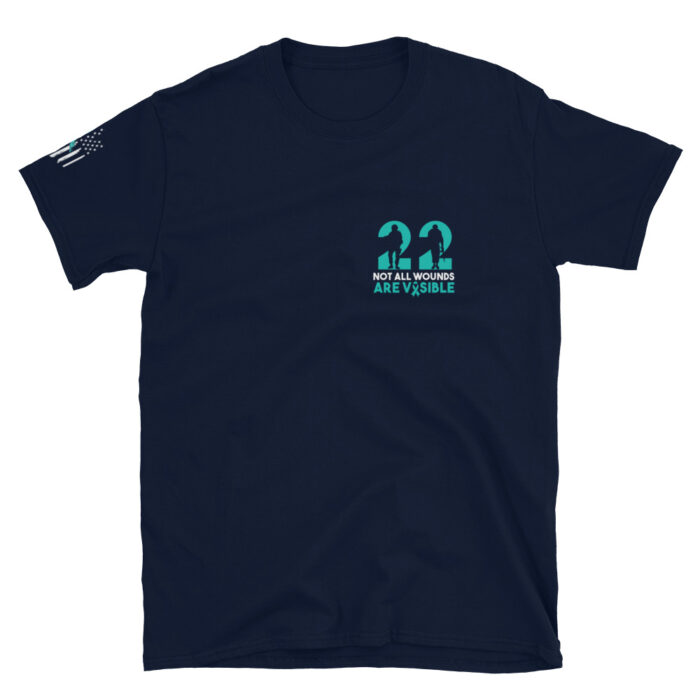 22 a Day PTSD Courage Tee - Image 9